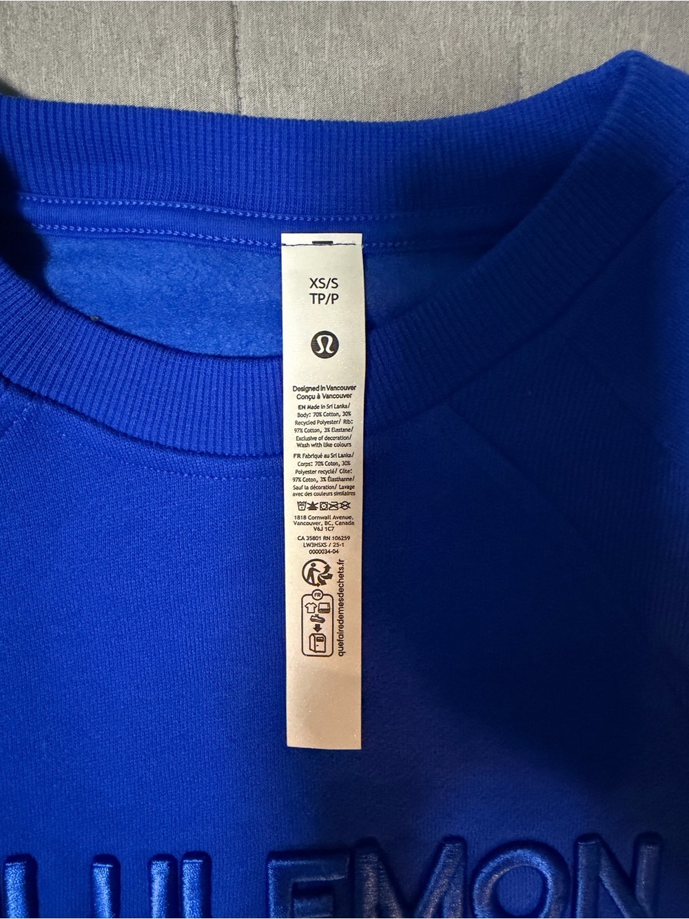 Lululemon - Scuba Oversized
Pullover *Wordmark - Size XS/S - Picture 4 of 5